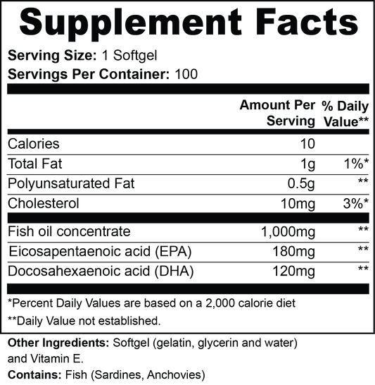 Omega-3 (with DHA)